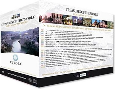 Treasures Of The World - Europe | Treasures Of The World - Heritage of Mankind - Europe - Italy and Vatican City / Treasures Of The World - Heritage of Mankind - Europe - France Part 1 / Treasures Of The World - Heritage of Mankind - Europe DVD